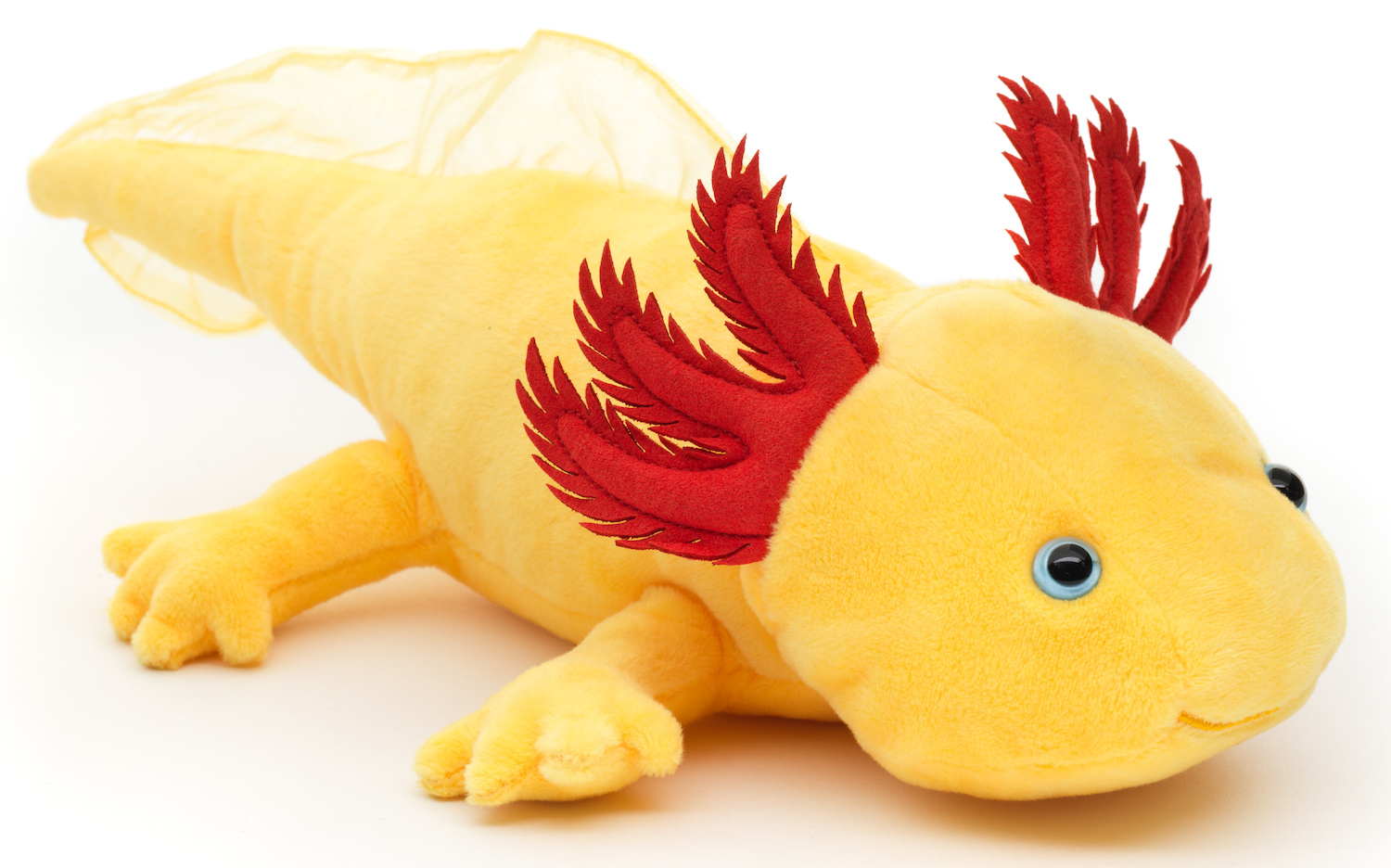 Yellow Axolotl Soft Stuffed Plush Toy